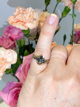 Load image into Gallery viewer, Sapphire &amp; Diamond ring
