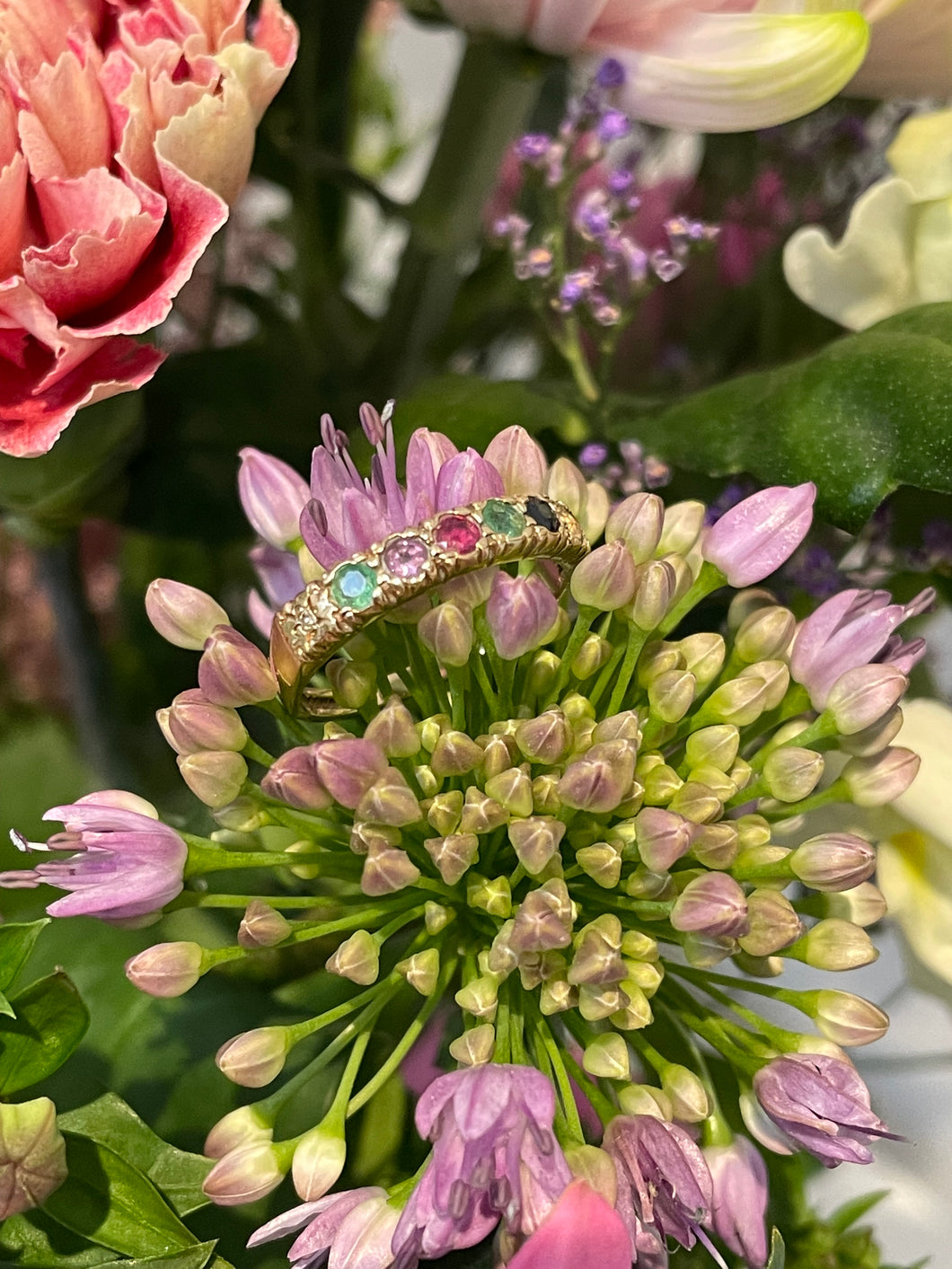 A Victorian style ‘Dearest’ Ring