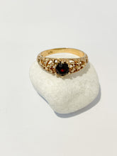 Load image into Gallery viewer, A Single Stone Garnet Ring
