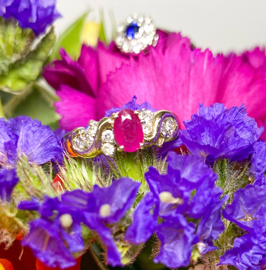 Ruby and Diamond ring